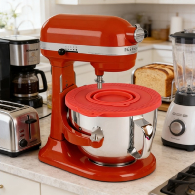Kitchen Aid Baking Lid - غطاء وعاء خلاط من السيليكون متوافق