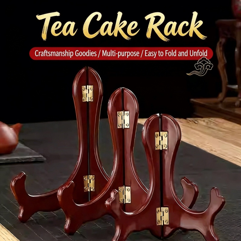 Kitchen Baking Rack - 1 قطعة طبق خشبي خمر رف
