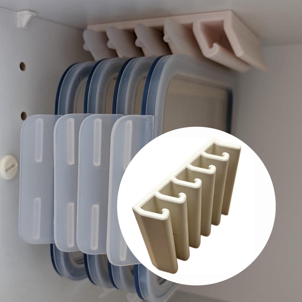 Kitchen Cabinet Baking Organizer - منظم أغطية حاويات الطعام تحت الخزانة