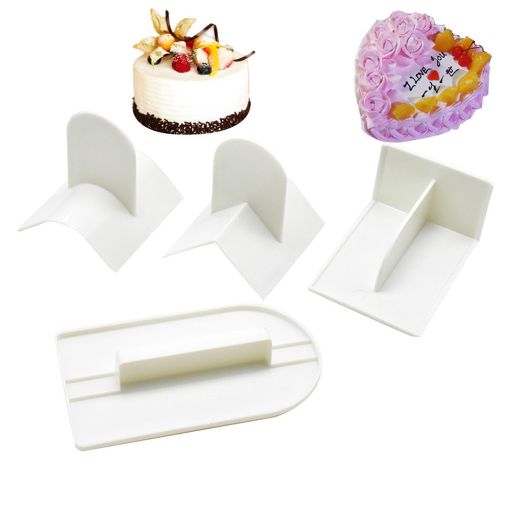 Fondant Smoother Set - مجموعة من 4 قطع من أدوات