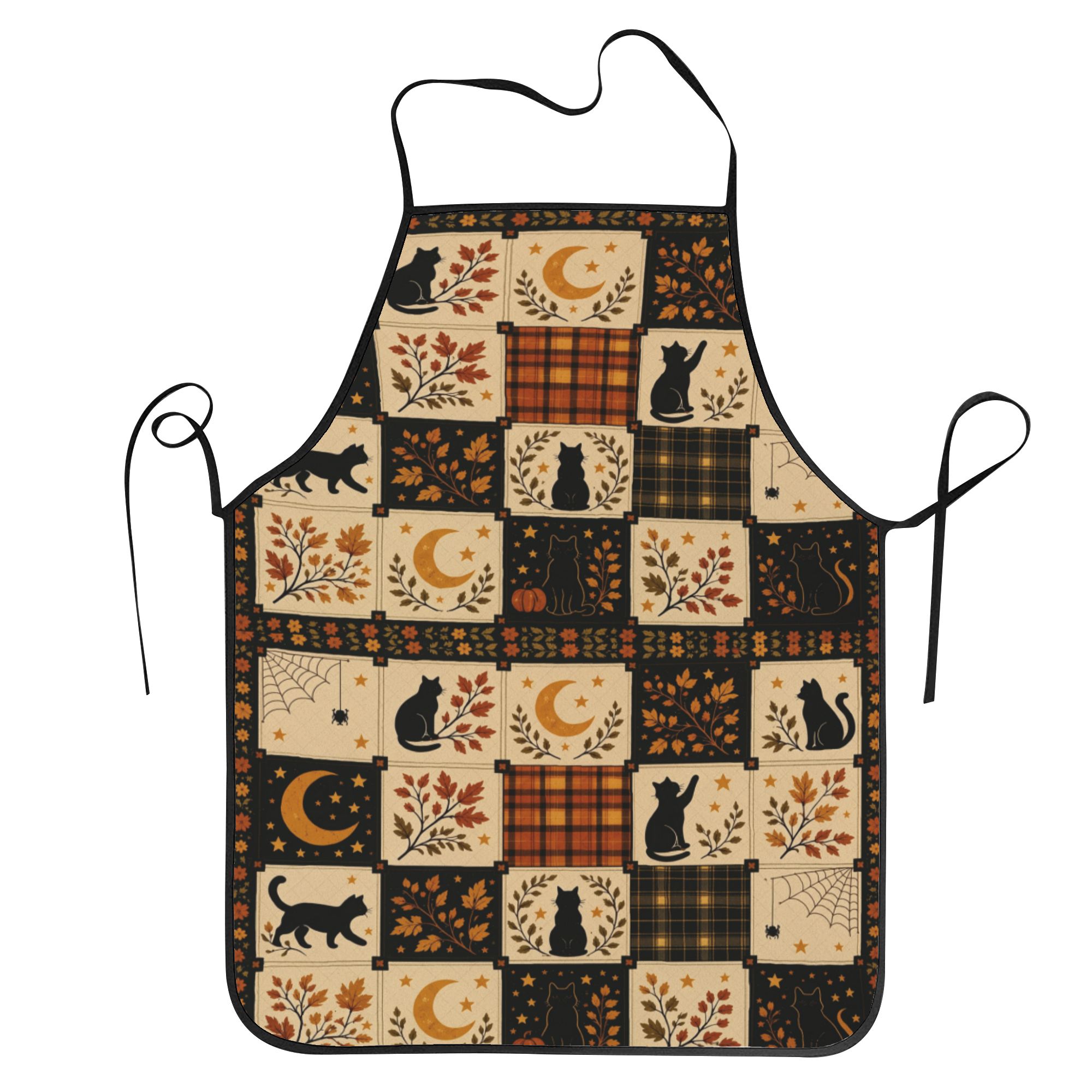 Kitchen Witch Baking - مريلة قطط سوداء للطبخ والخبز والتنظيف