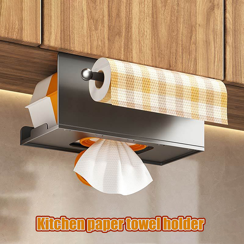 Kitchen Baking Paper Holder - رف مناديل ورقية للمطبخ، رف مناديل