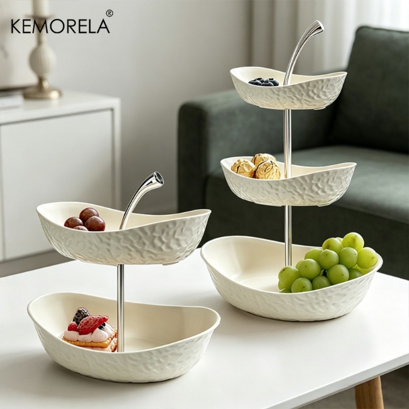 Kitchen Baking Rack - سلة فواكه وخضروات بلاستيكية من KEMORELA