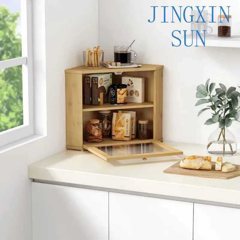 2 الطبقة الخيزران الزاوية صندو - مراجعة Kitchen Baking Corner وسعره