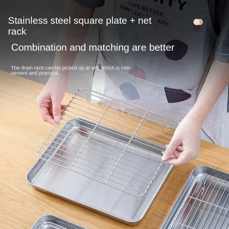 الفولاذ المقاوم للصدأ مقلاة خب - مراجعة Kitchen Baking Rack وسعره