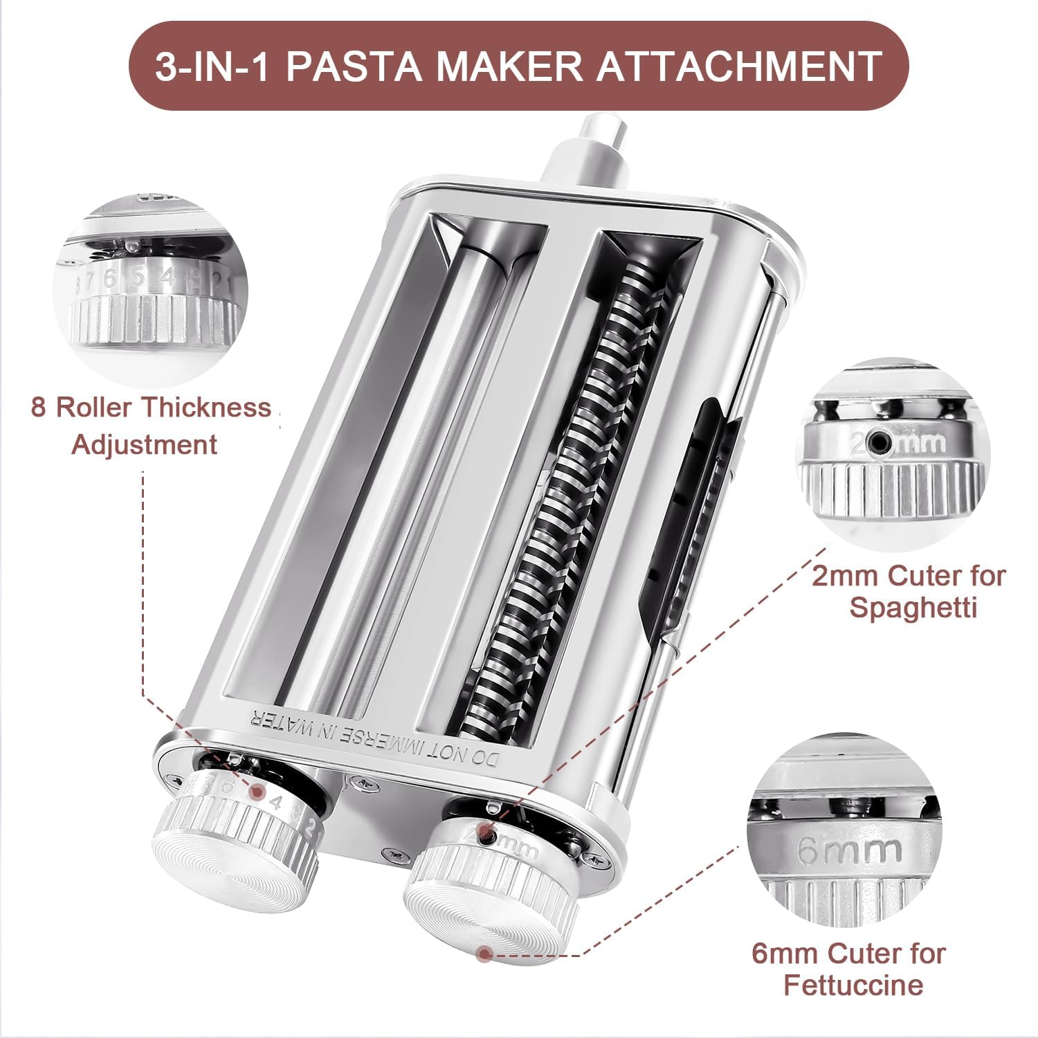 ملحق تقطيع المعكرونة 3 في 1 لخ - مراجعة Kitchenaid Baking Set وسعره