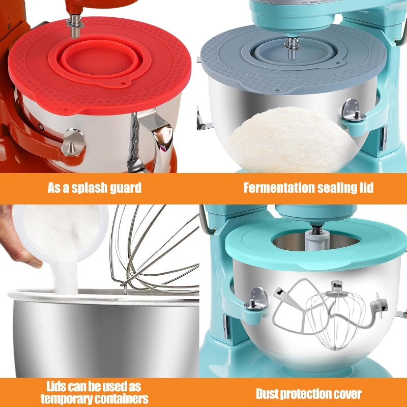 غطاء وعاء خلاط من السيليكون مت - مراجعة Kitchen Aid Baking Lid وسعره