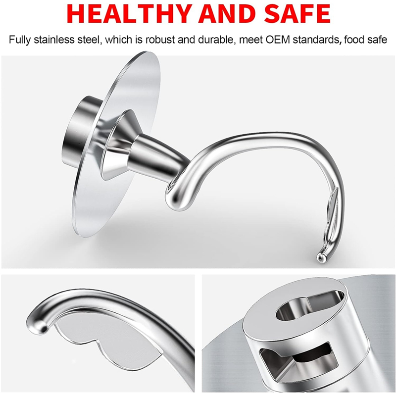 خطاف عجين حلزوني من الفولاذ ال - مراجعة Kitchenaid Baking Set وسعره