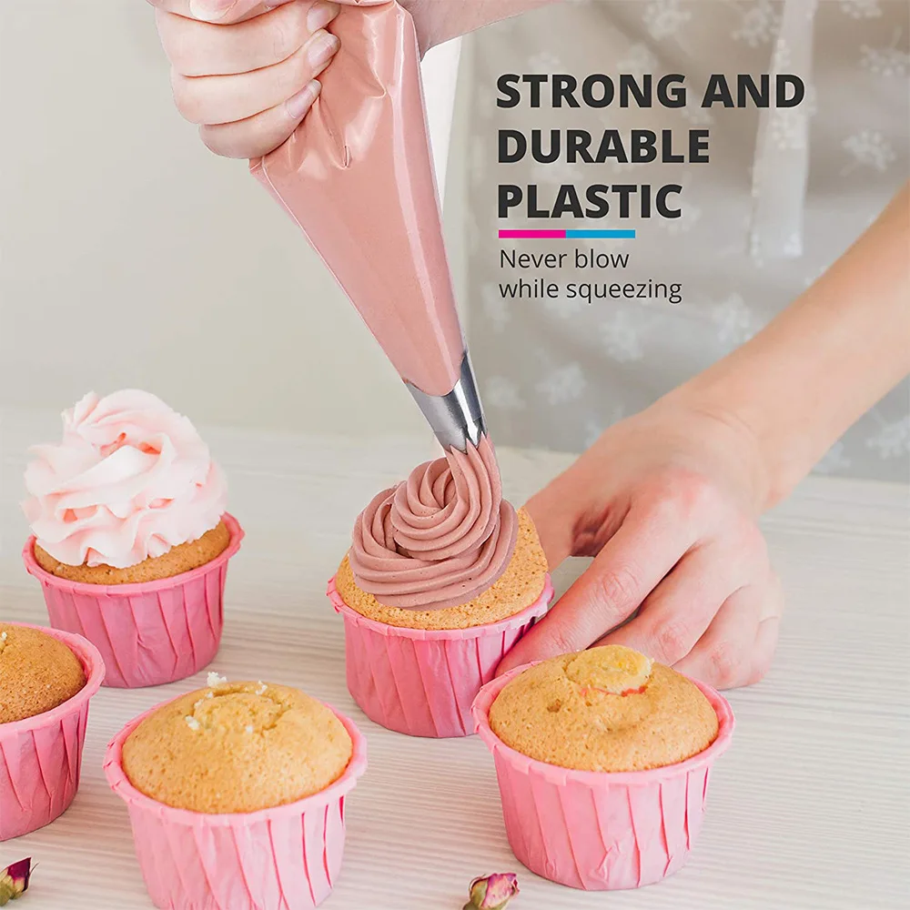 50 قطعة أكياس الأنابيب القابل  - مراجعة Piping Bag Disposable وسعره