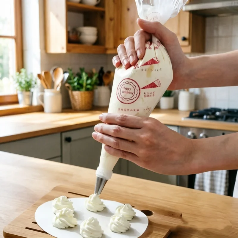 100 قطعة من أكياس الحلويات الت - مراجعة Piping Bag Disposable وسعره