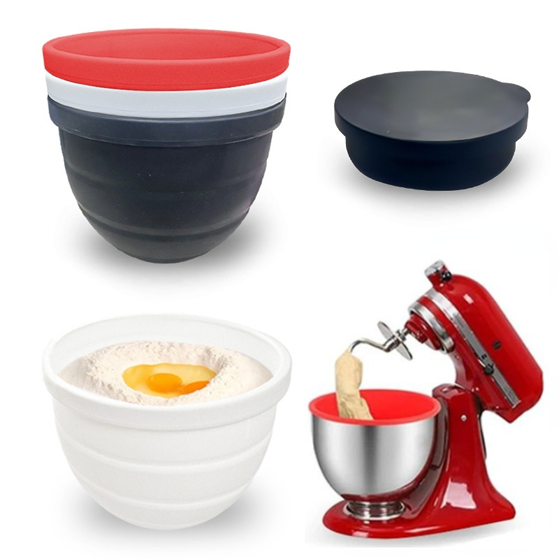 وعاء سيليكون قابل للطي مع غطاء - مراجعة Kitchen Aid Baking Lid وسعره