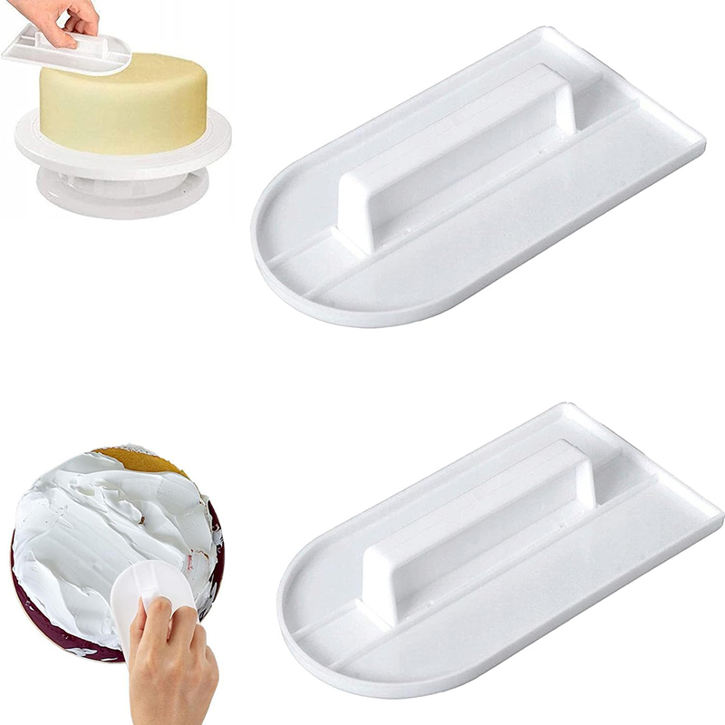 مجموعة من قطعتين لتنعيم الكيك، - مراجعة Fondant Smoother Set وسعره
