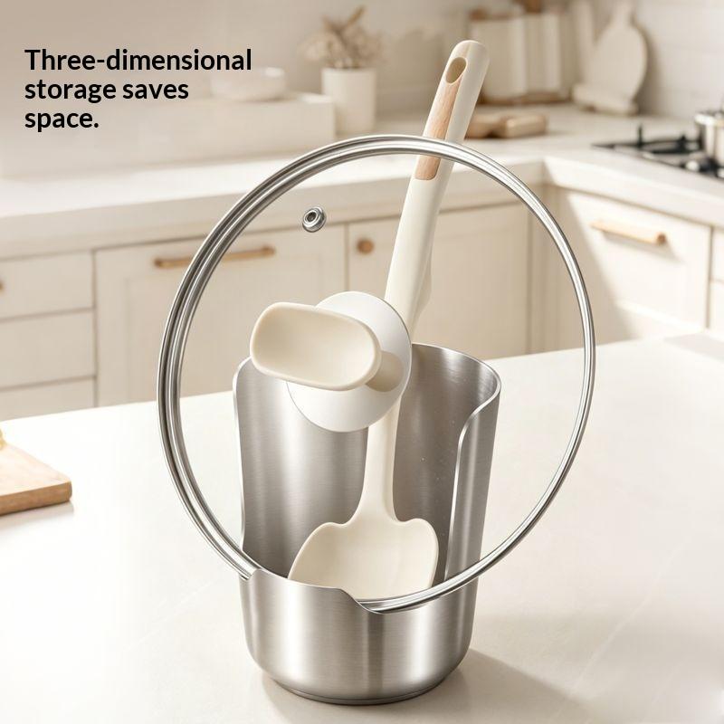 حامل ملاعق من الفولاذ المقاوم  - مراجعة Kitchen Baking Utensil وسعره