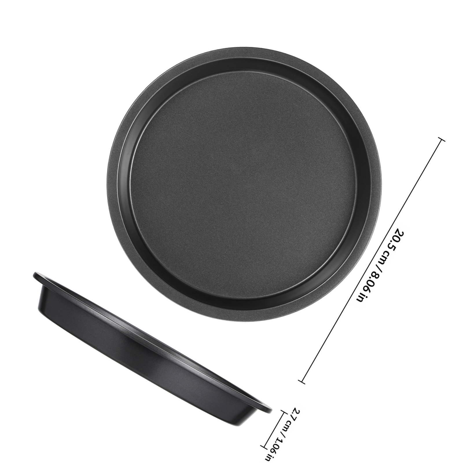 صينية بيتزا دائرية من الفولاذ  - مراجعة Kitchen Baking Trays وسعره
