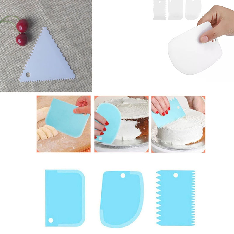 مجموعة مكشطة الكيك البلاستيكية - مراجعة Fondant Smoother Set وسعره