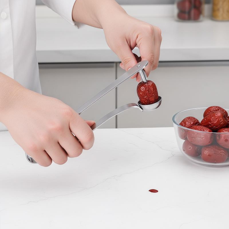أداة إزالة نواة التمر من الفول - مراجعة Kitchen Tools In Baking وسعره