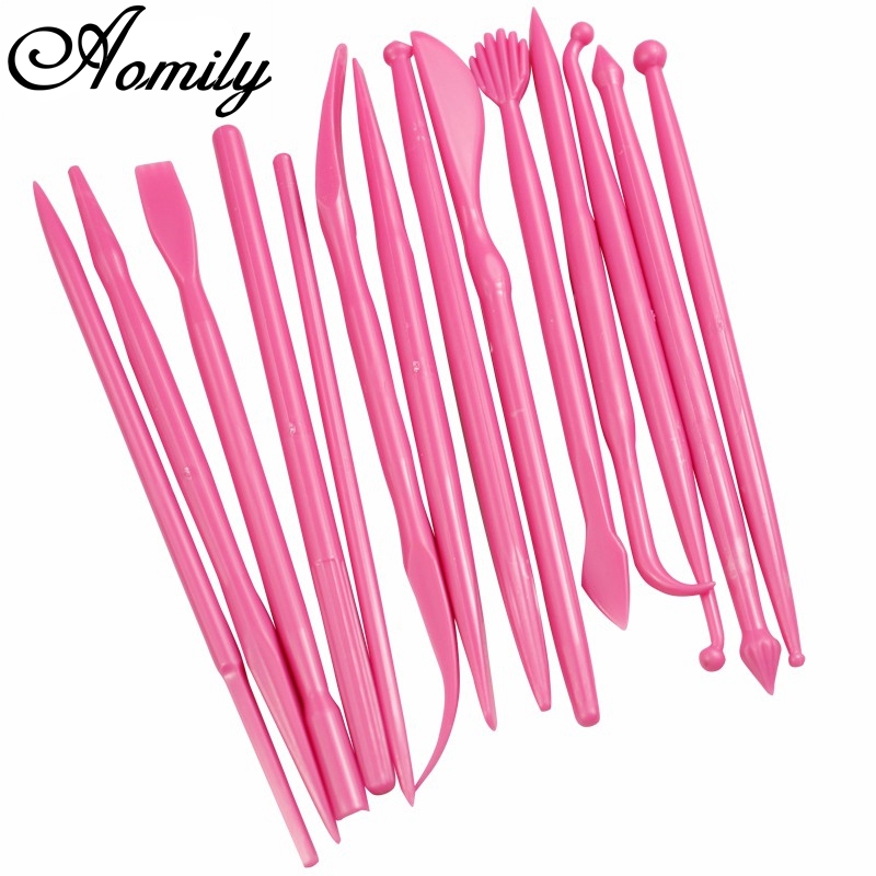 Aomily 14 قطعة/المجموعة النحت  - مراجعة Fondant Smoother Set وسعره