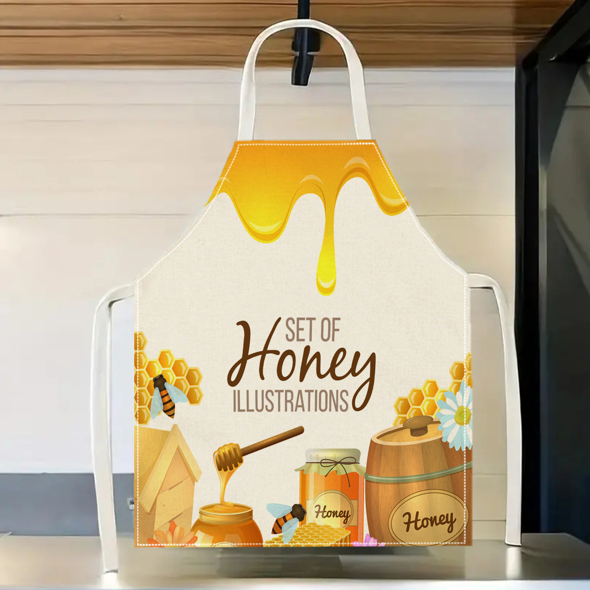 مريلة على شكل نحلة العسل، هدية - مراجعة Kitchen Baking Gift Ideas وسعره