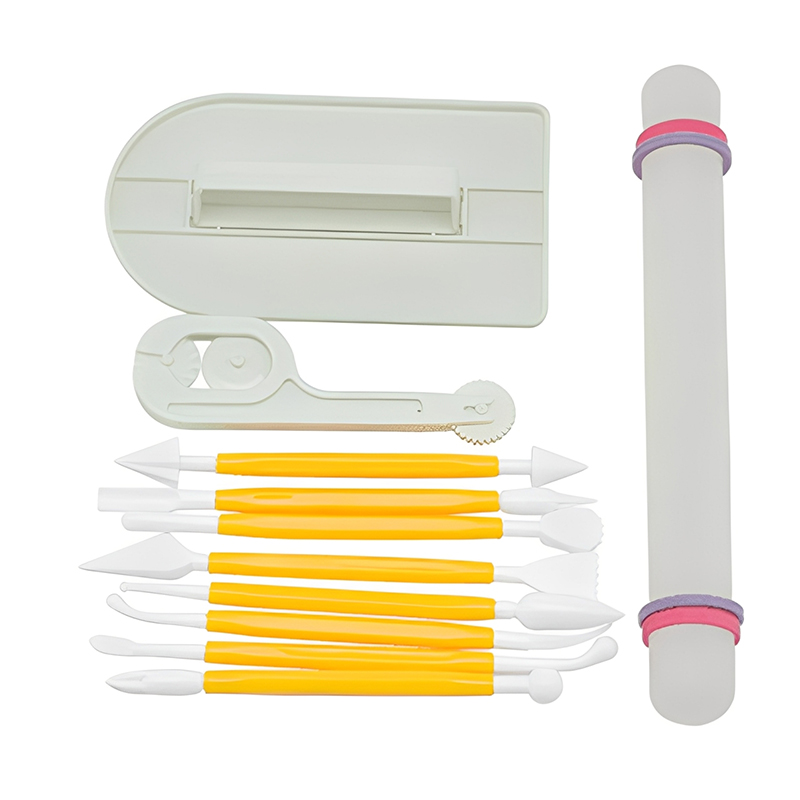 11 قطعة/المجموعة أدوات الخبز ك - مراجعة Fondant Smoother Set وسعره