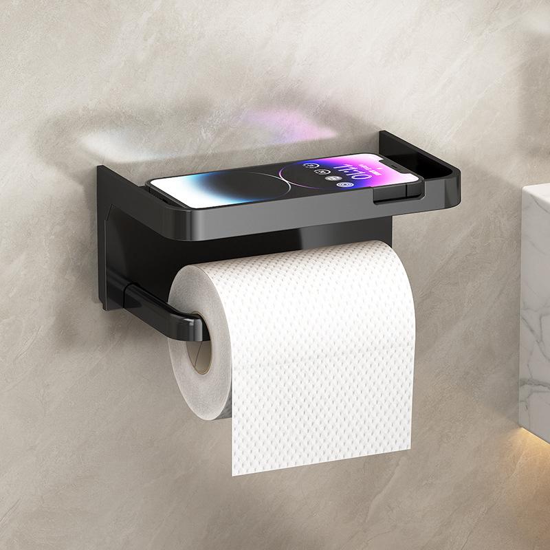 حامل ورق التواليت للحمام مع رف - مراجعة Kitchen Baking Paper Holder وسعره
