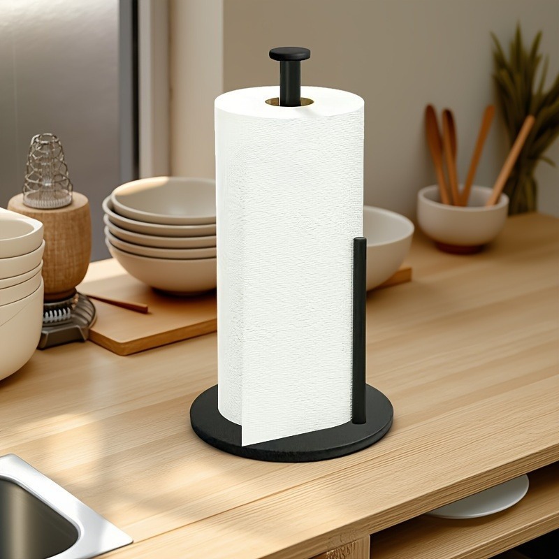 حامل لفائف المطبخ من الفولاذ ا - مراجعة Kitchen Baking Paper Holder وسعره