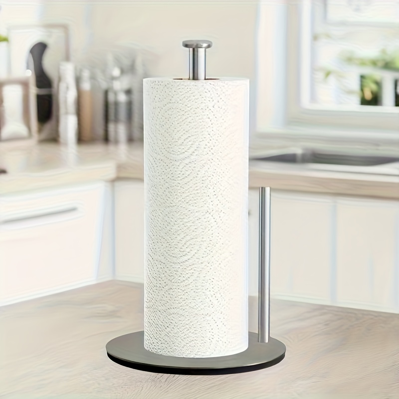 حامل لفائف المطبخ من الفولاذ ا - مراجعة Kitchen Baking Paper Holder وسعره