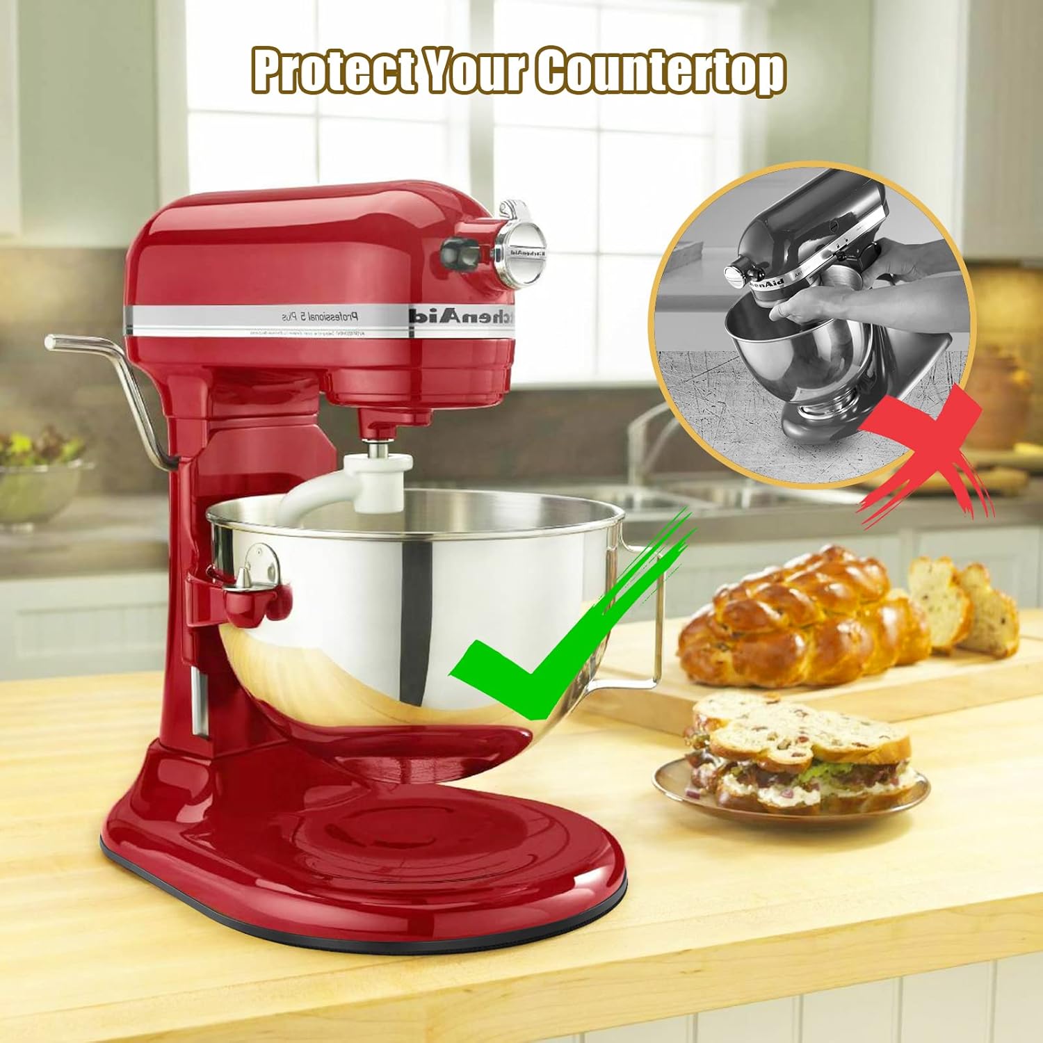 أجهزة المطبخ حصيرة منزلقة ، حص - مراجعة Kitchenaid Baking Set وسعره