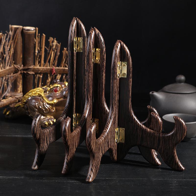 حامل عرض أطباق خشبي عتيق بتصمي - مراجعة Kitchen Baking Rack وسعره