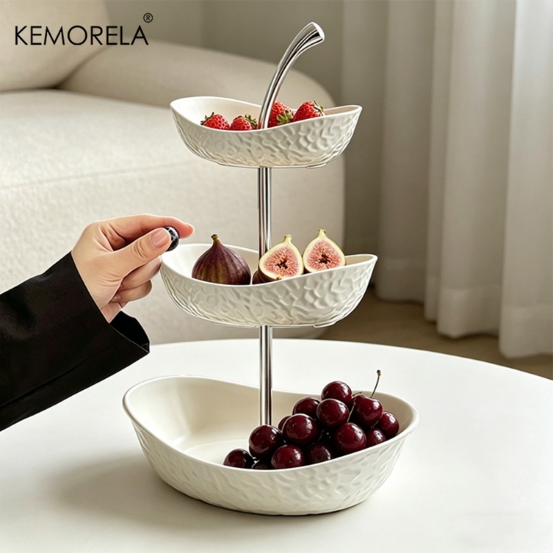 سلة فواكه وخضروات بلاستيكية من - مراجعة Kitchen Baking Rack وسعره